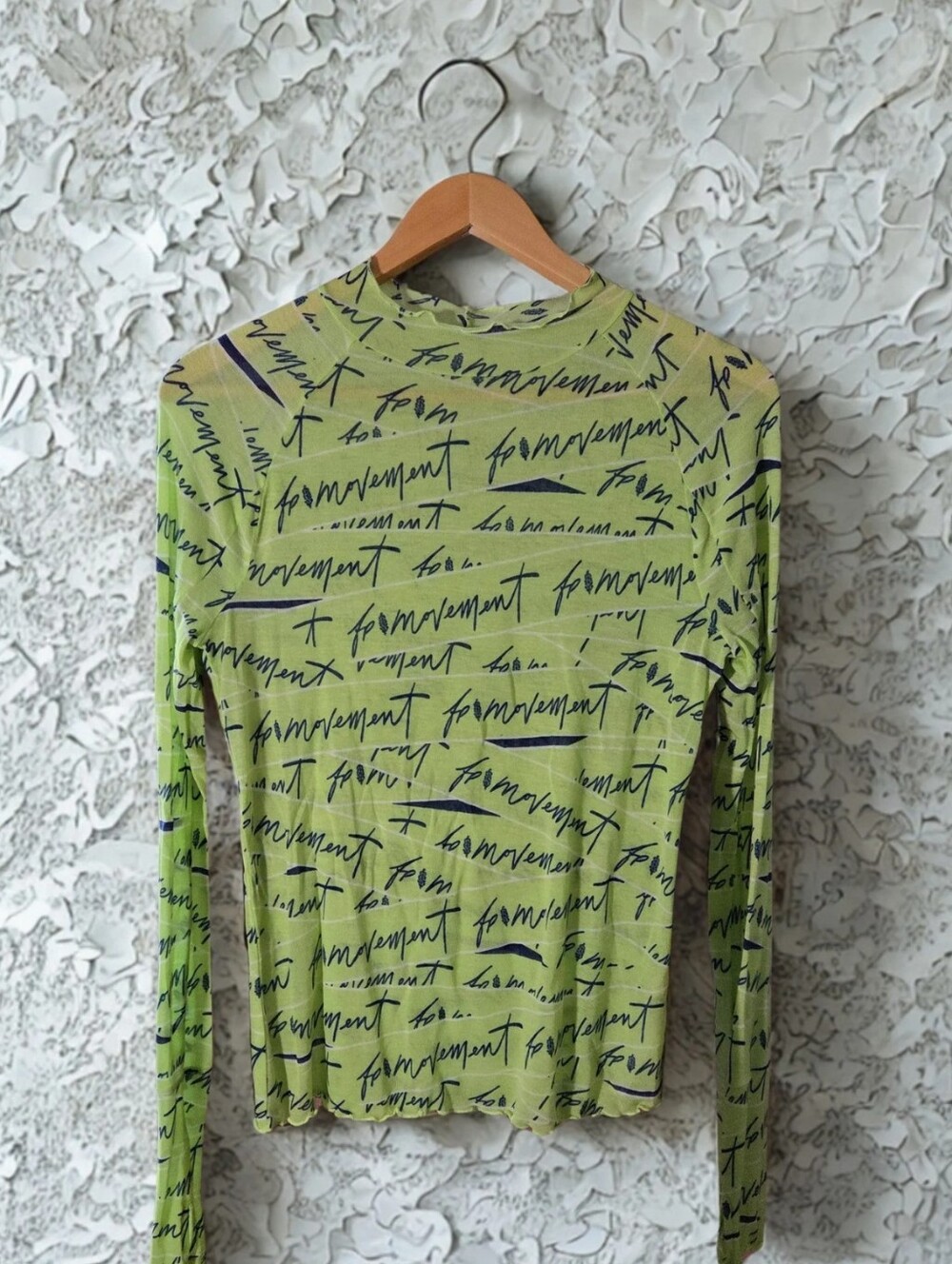 Sheer Green FP Movement Top